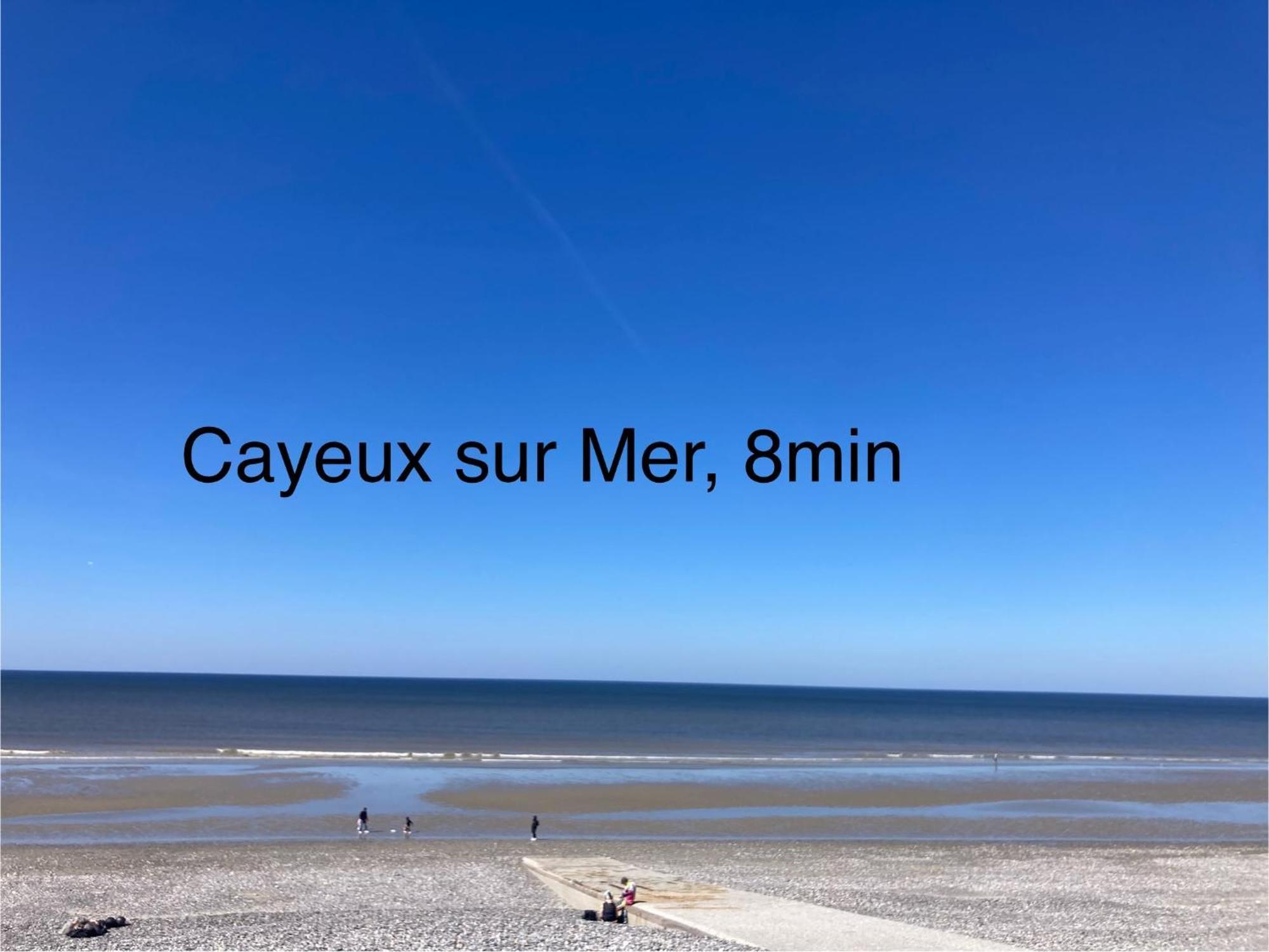 La Vue De Chateau, Maison Neuve En Baie De Somme Vaudricourt Eksteriør bilde